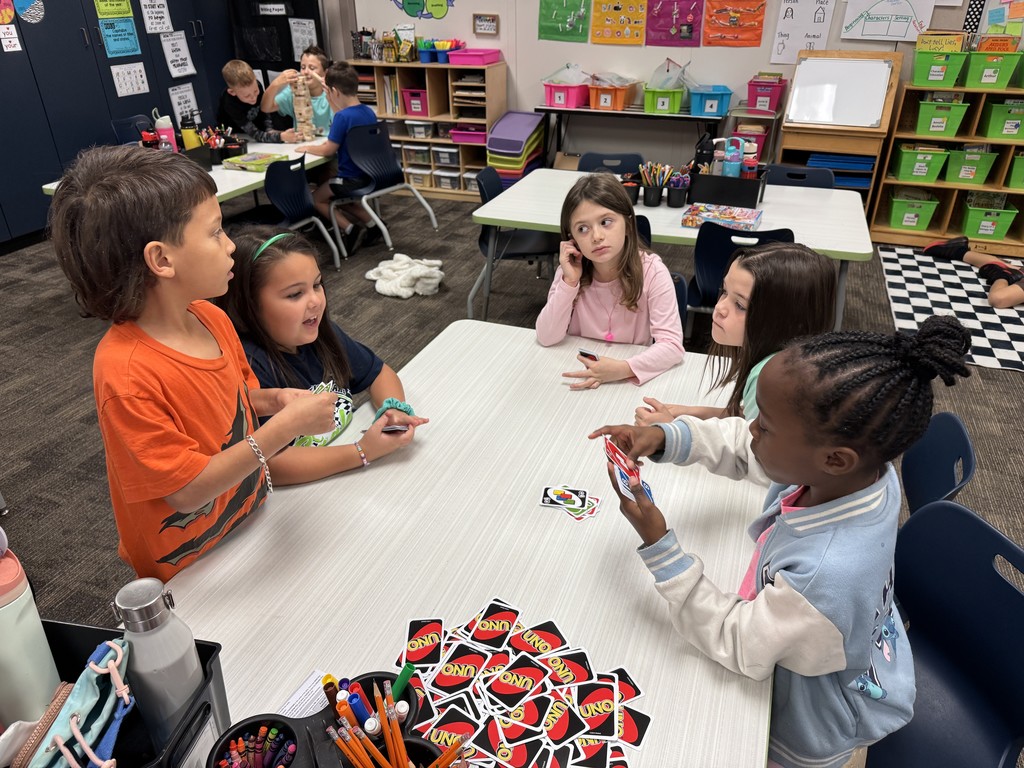 Second Grade Board Game Day!