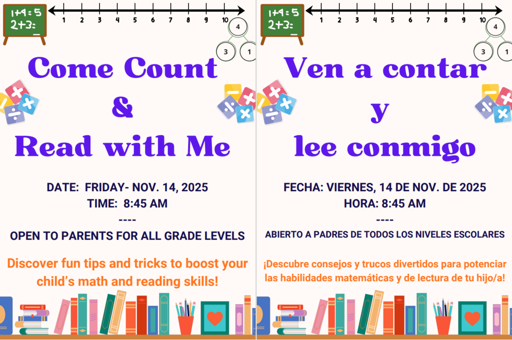 Come Count & Read with Me