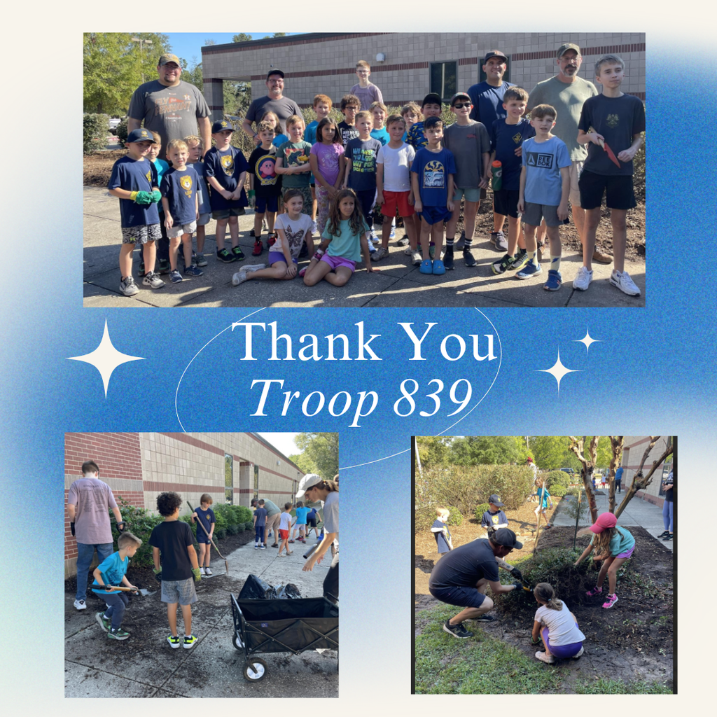 Thank You Troop 839