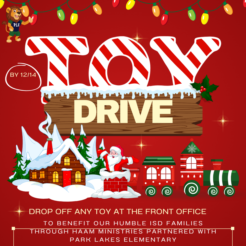 Park Lakes Elementary Christmas 2025 Toy Drive