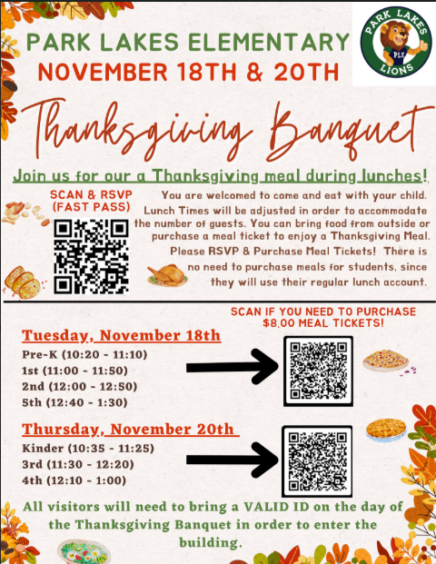 Thanksgiving Feast flyer