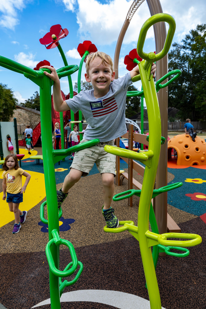 Wizard Of Oz Themed Playground opens at Greentree Elementary School. 
