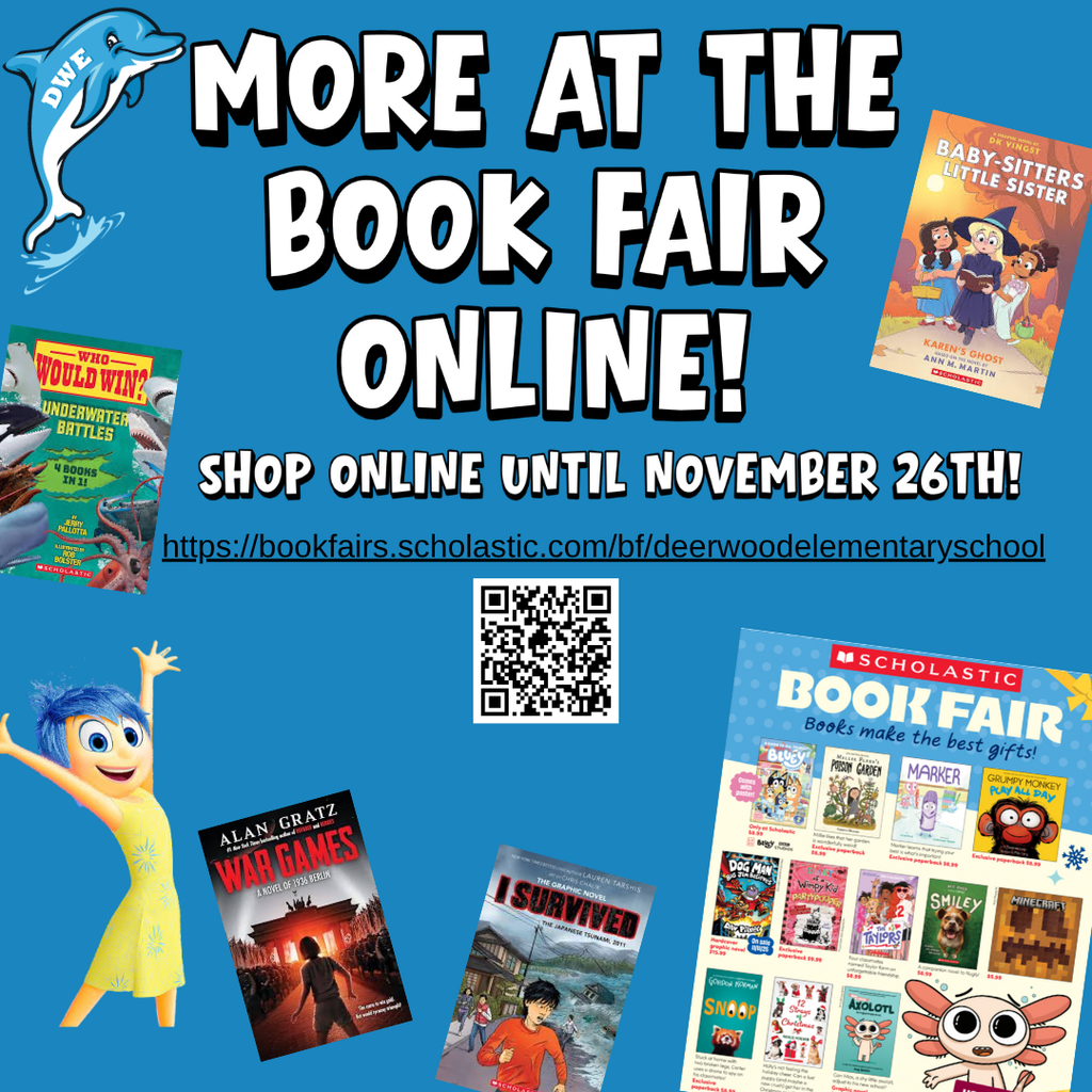 DWE More Online at the Book Fair through Nov. 26