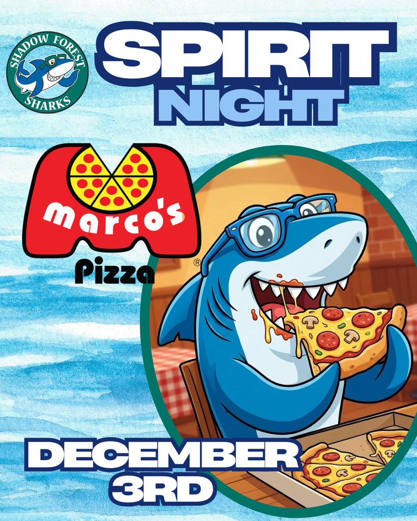 Marcos Pizza Spirit Night