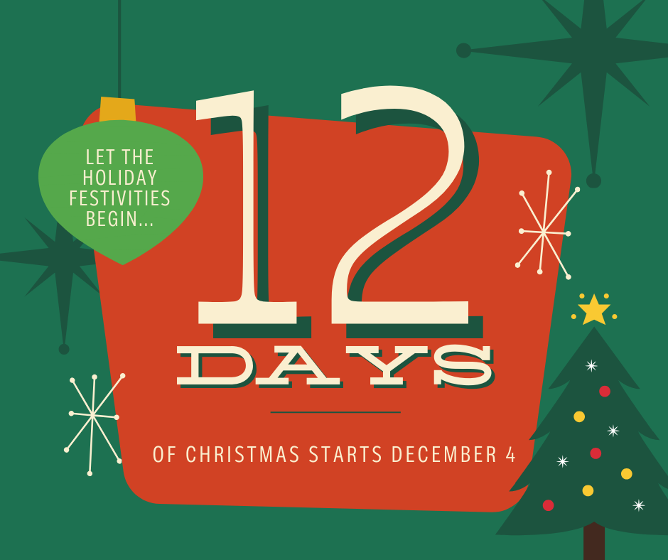 12 days of christmas