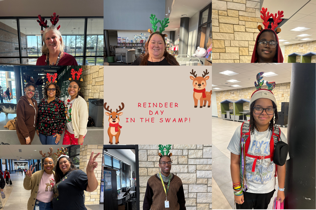 Reindeer Day in the Swamp!