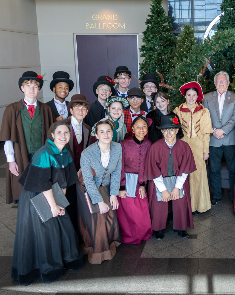 Madrigals group photo left