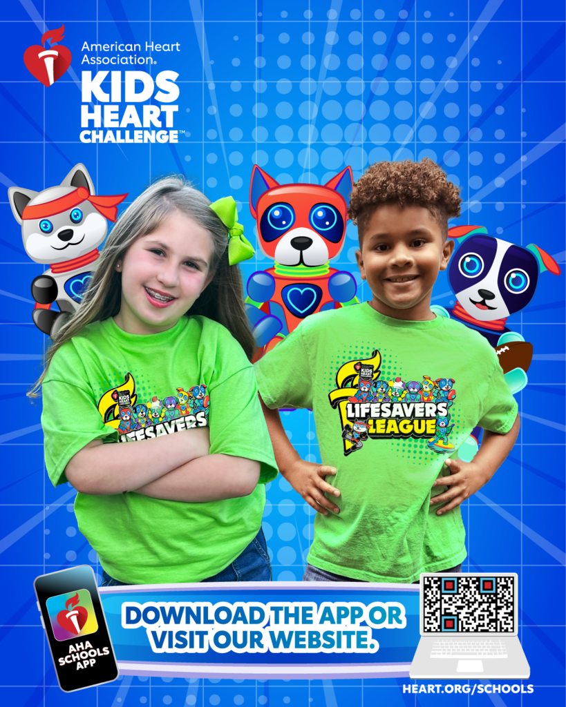 Kids Heart Challenge Poster