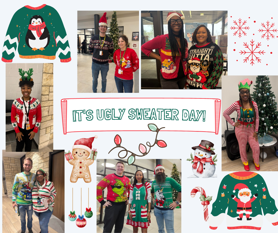 It's Ugly Sweater Day