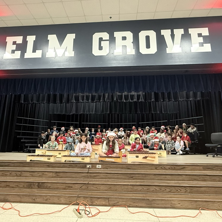 student playing instrument 