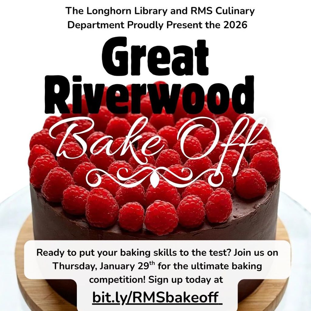 Ready to put your baking skills to the test? Join us on Thursday, January 29th for the ultimate baking competition! Sign up today at  bit.ly/RMSbakeoff 