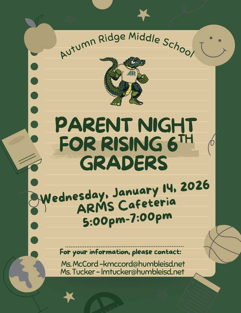 Parent Night for Rising 6th Graders