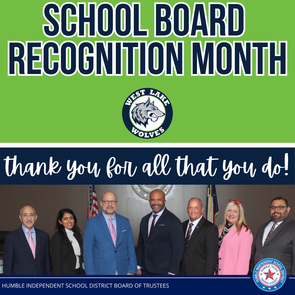 Humble ISD School Board Photo