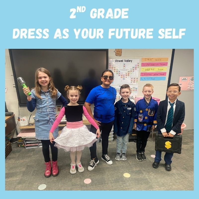 2nd Grade Dress as Your Future Self
