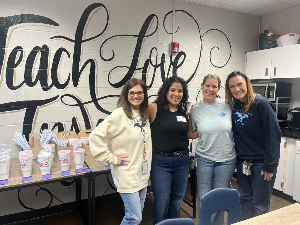 PTA treating our staff to Sonic drinks.