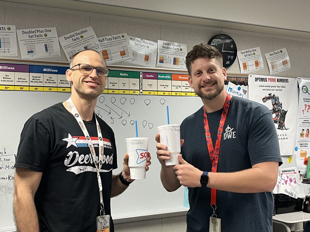 PTA treating our staff to Sonic drinks.