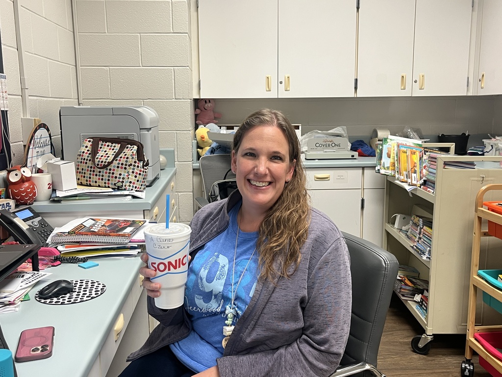 PTA treating our staff to Sonic drinks.
