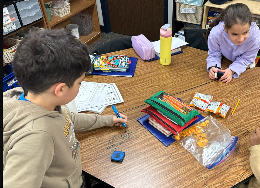 Peer led math groups