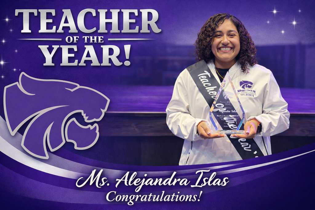 Teacher of the Year Ms. Islas