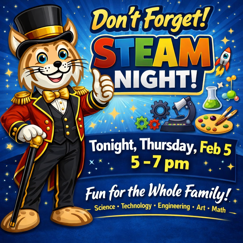 STEAM Night Reminder