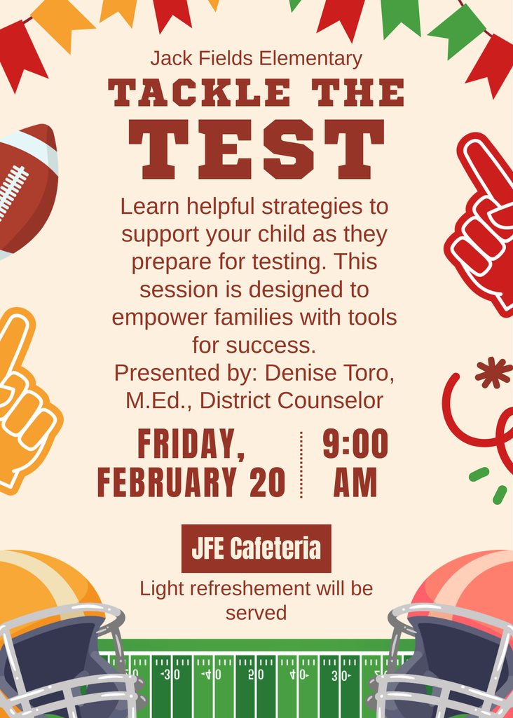 Tackle the test flyer
