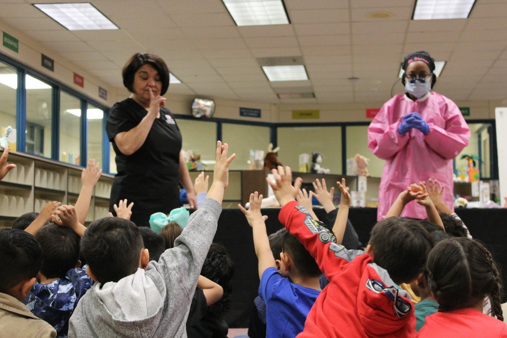 Dental health presentation by Harris County Public Health dental staff at the ECC