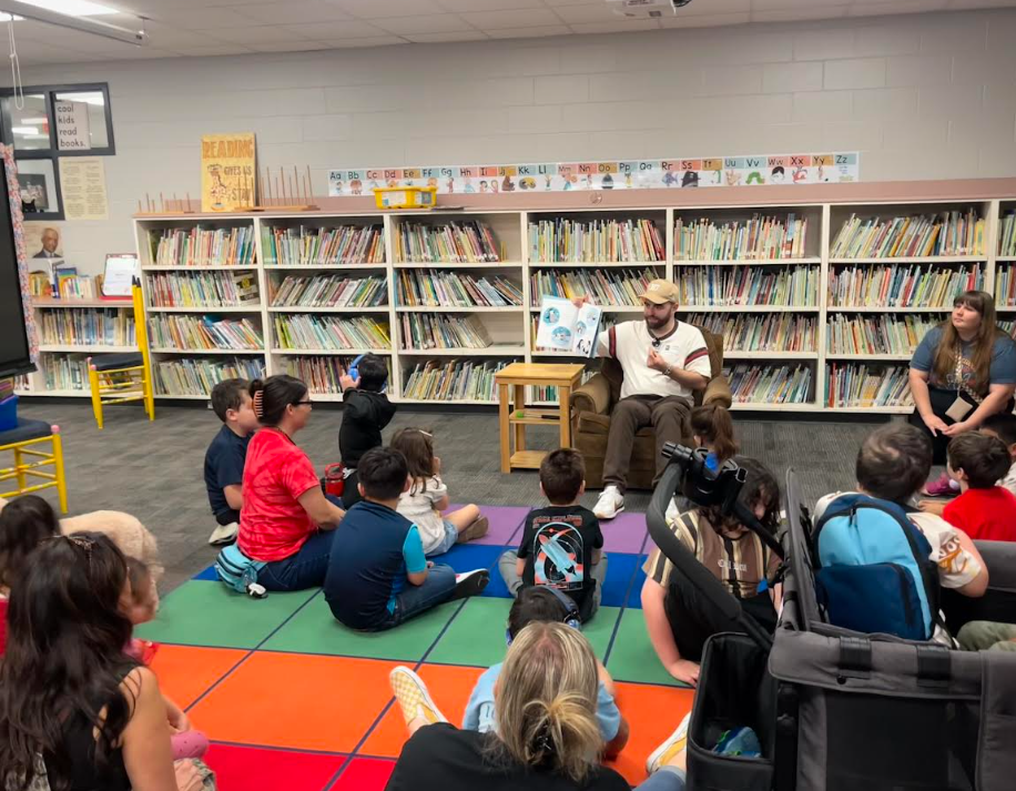 Connor and Lise from Love on the Spectrum spent time reading with our SPEAK and Life Skills students today! 📚💛 Moments like this make learning and connection extra special. #LoveOnTheSpectrum #SPEAKLife