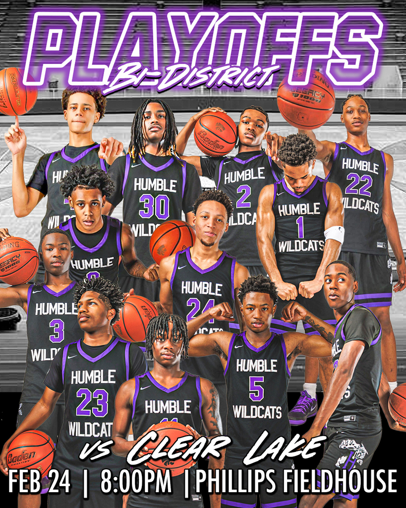 HHS Boys Basketball Playoff Flier