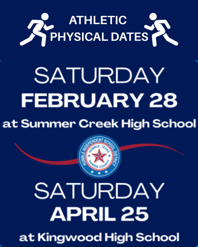 ATHLETIC PHYSICAL DATES