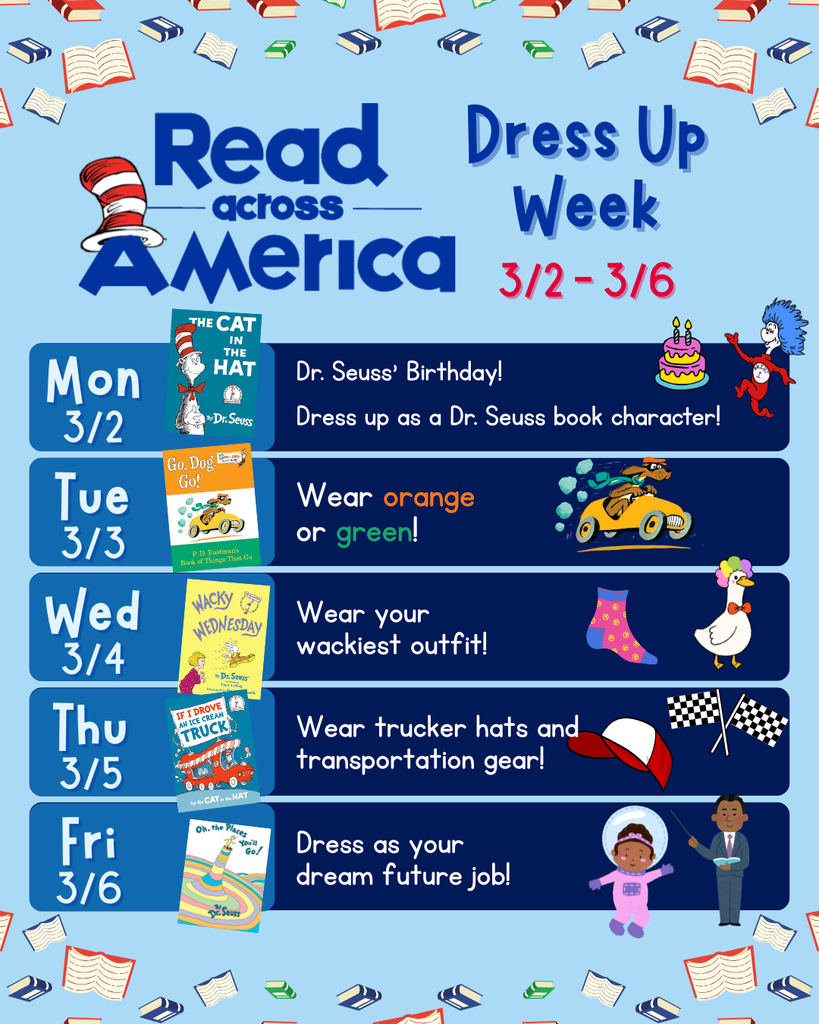 Read Across America Dress Up Week Post