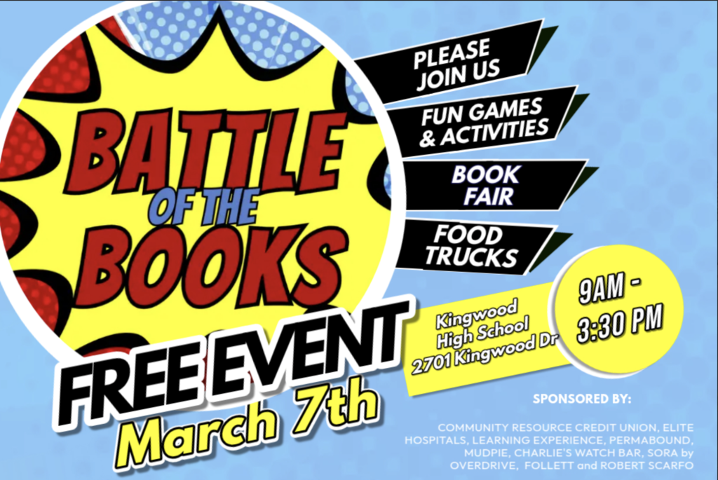 Battle of the books infographic
