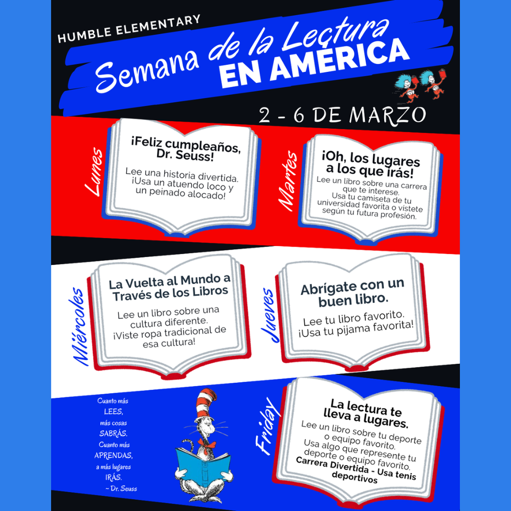 Read Across America Week - Spanish