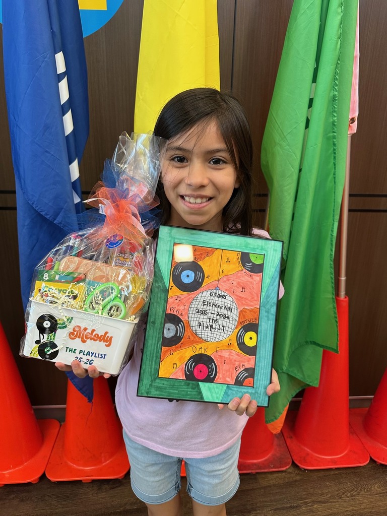 2025-2026 Yearbook Cover Art Winners - 3rd Grade