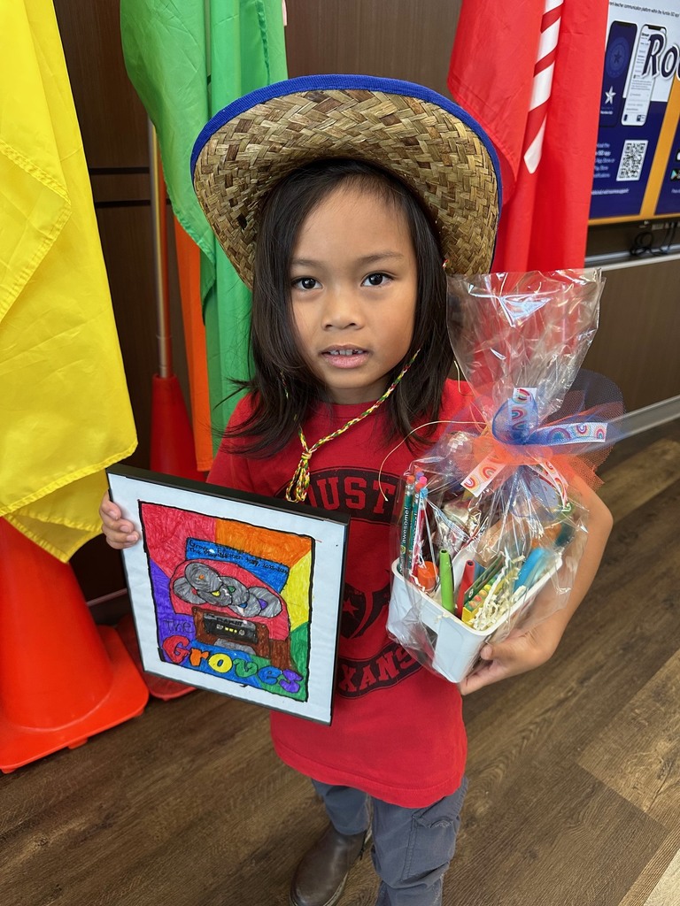 2025-2026 Yearbook Cover Art Winner 2nd Grade