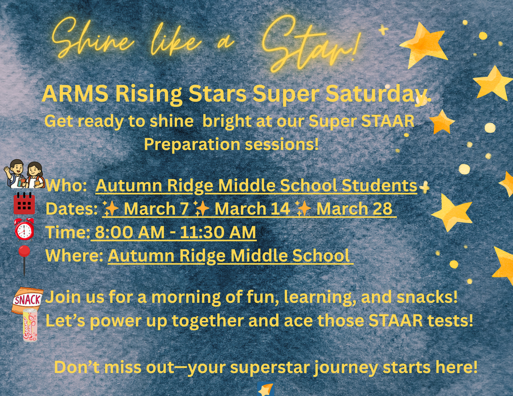 ARMS Rising Stars Saturday