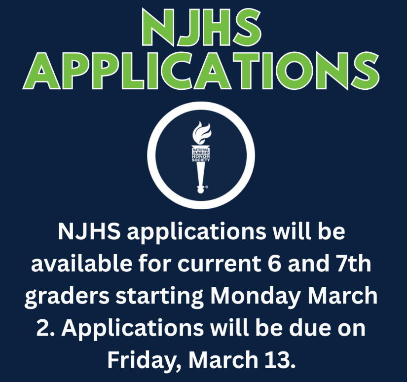 NJHS Applications Open