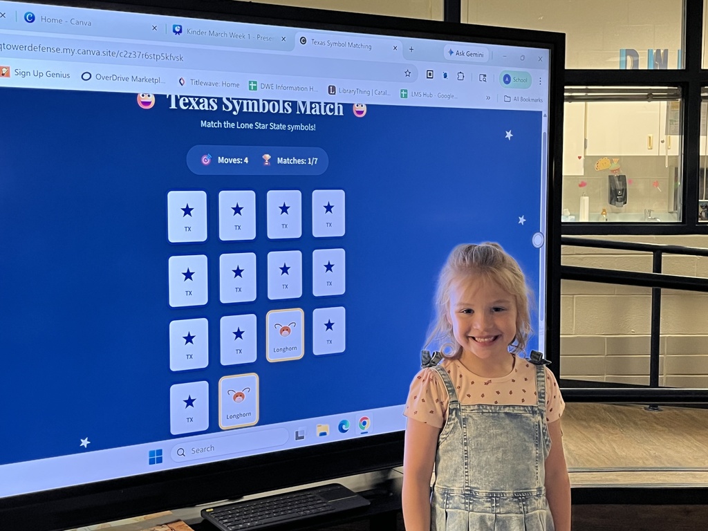 Kinder Texas Symbols