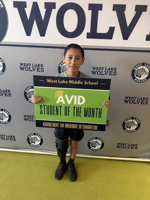 AVID Student of the Month