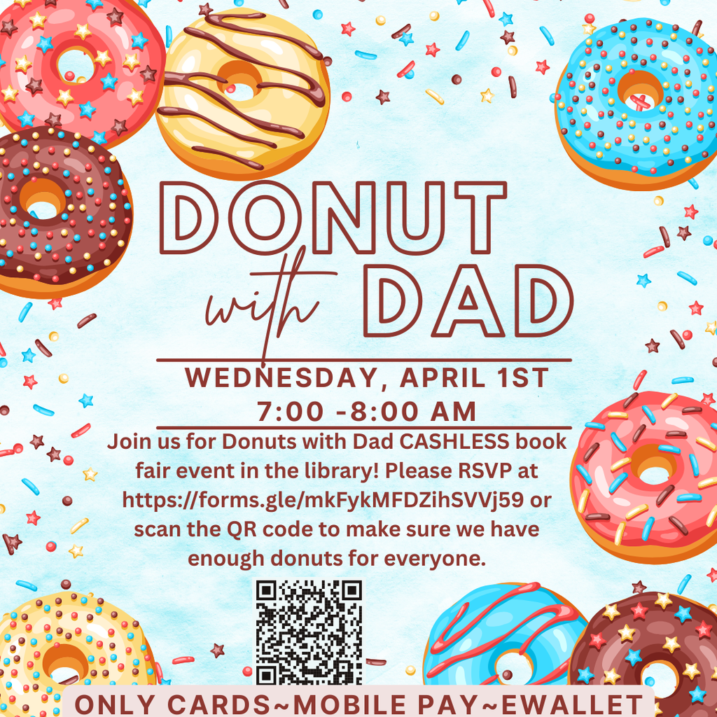 Donuts with Dad Flyer