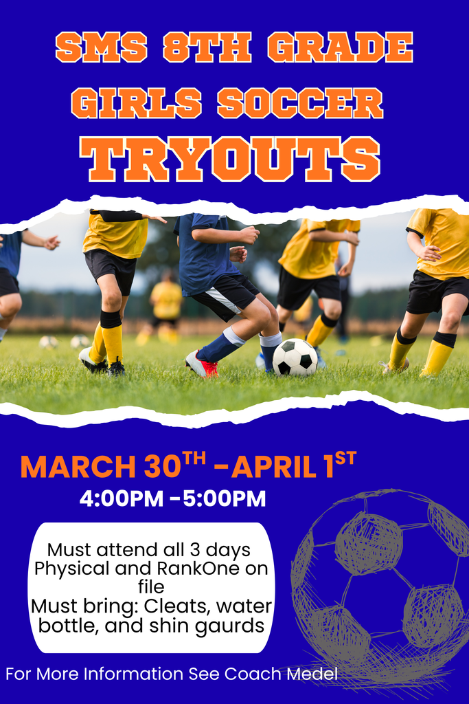 8th Grade Girls Soccer Tryouts