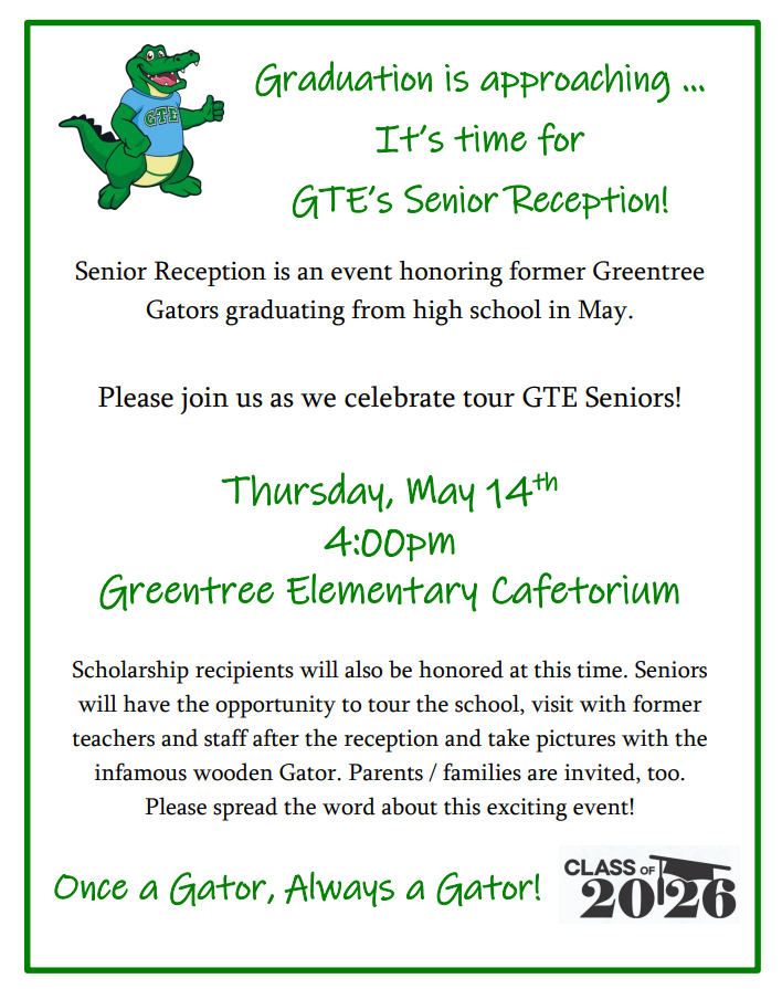 GTE Senior Reception 2026