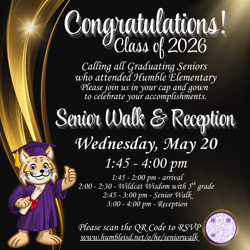 HE Senior Walk Invitation