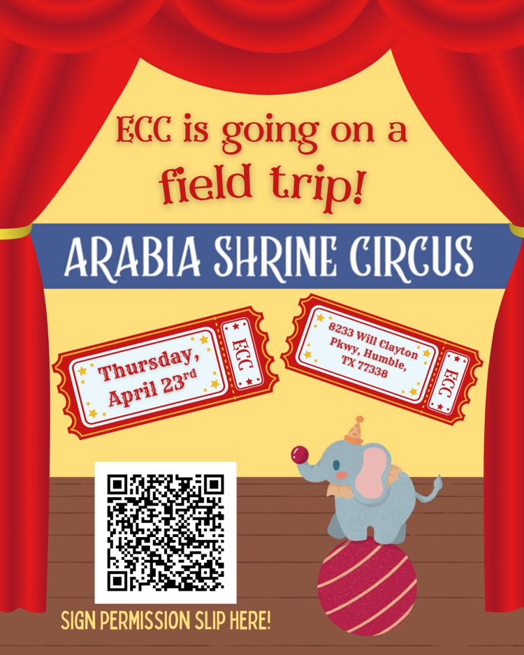 Shriners circus flyer