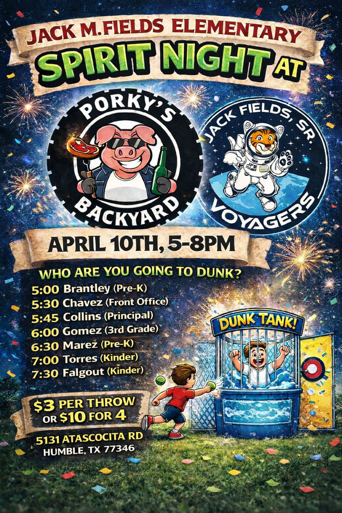 Porkys fundraiser flyer