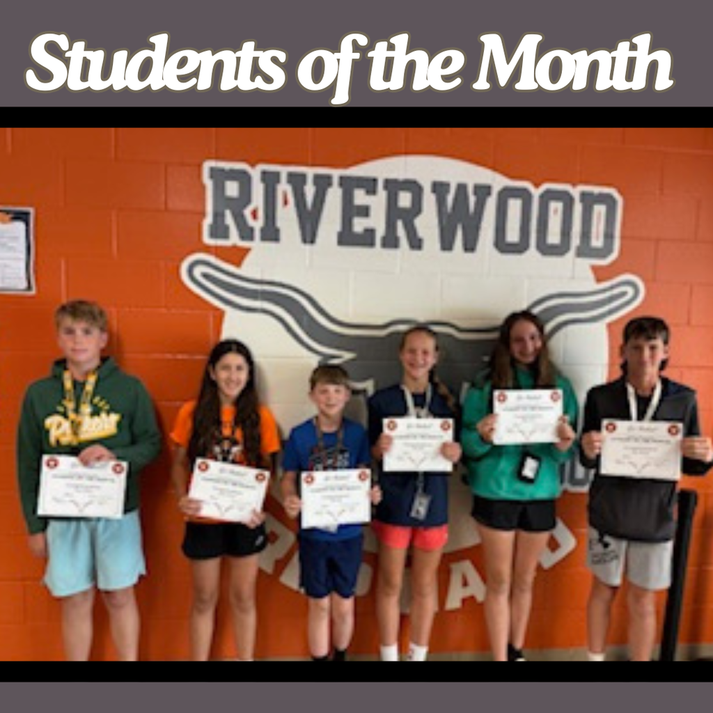 Congratulations to our RMS March Students of the Month! Your hard work and dedication have not gone unnoticed—we are proud of you. Way to REP hard!