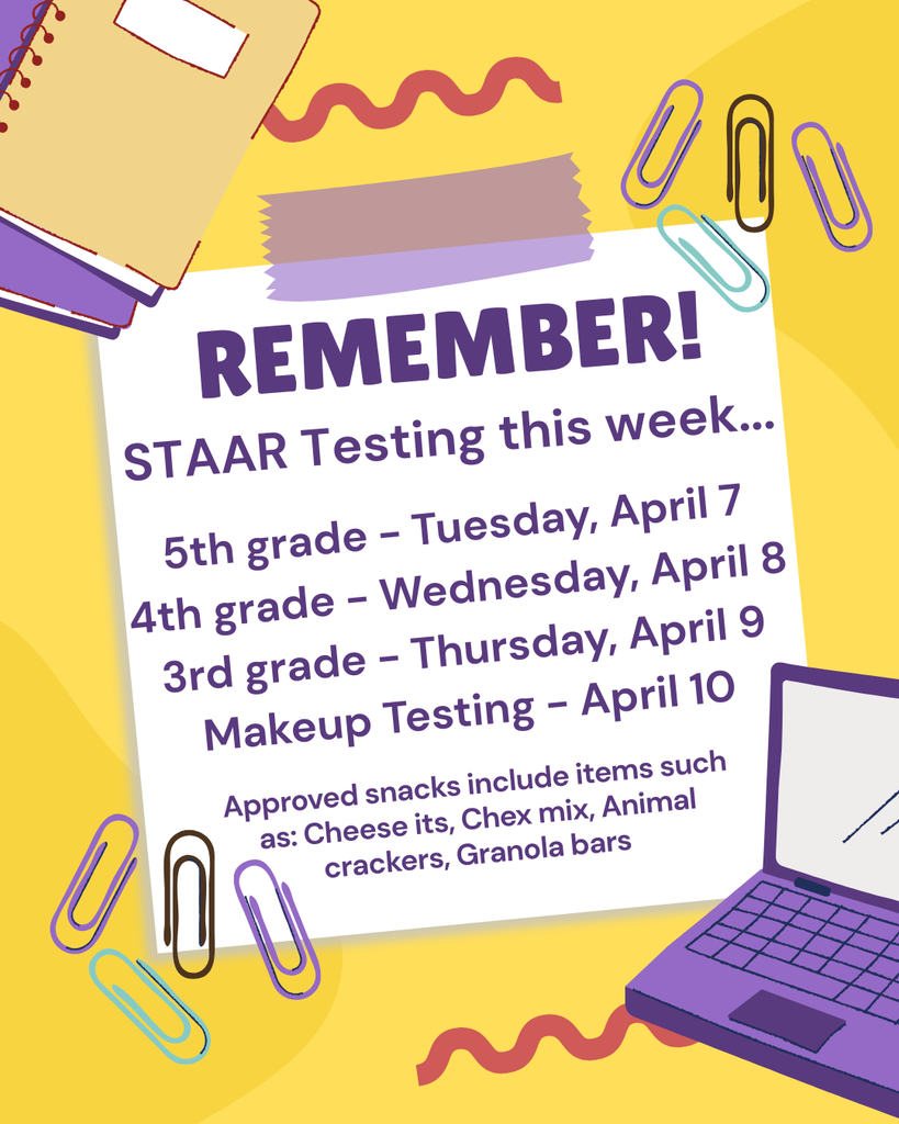 staar reminder