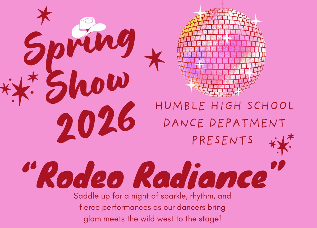 Logo for Humble High School Spring Show 2026