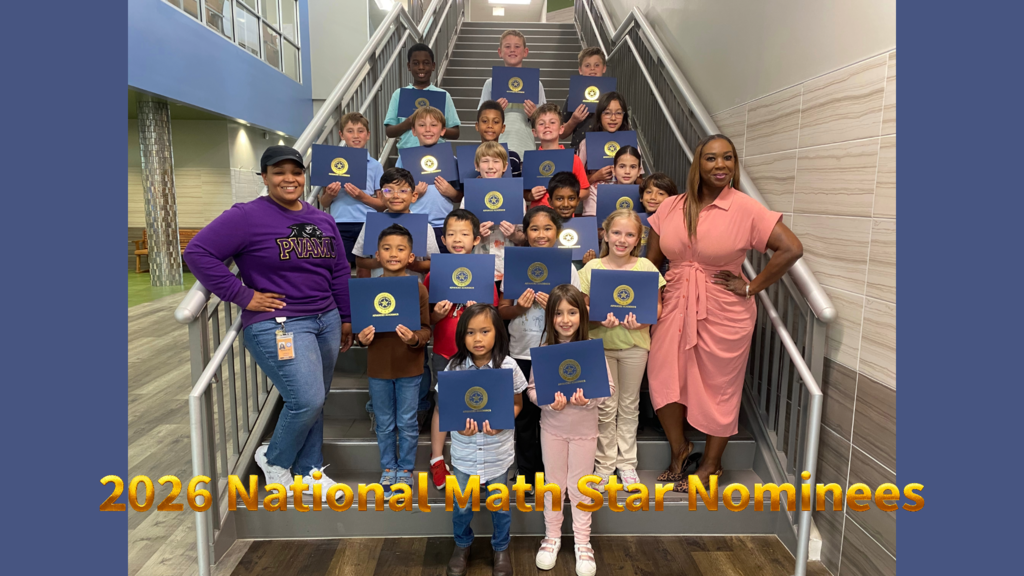 2026 National Math Star Nominees - Groves Elementary