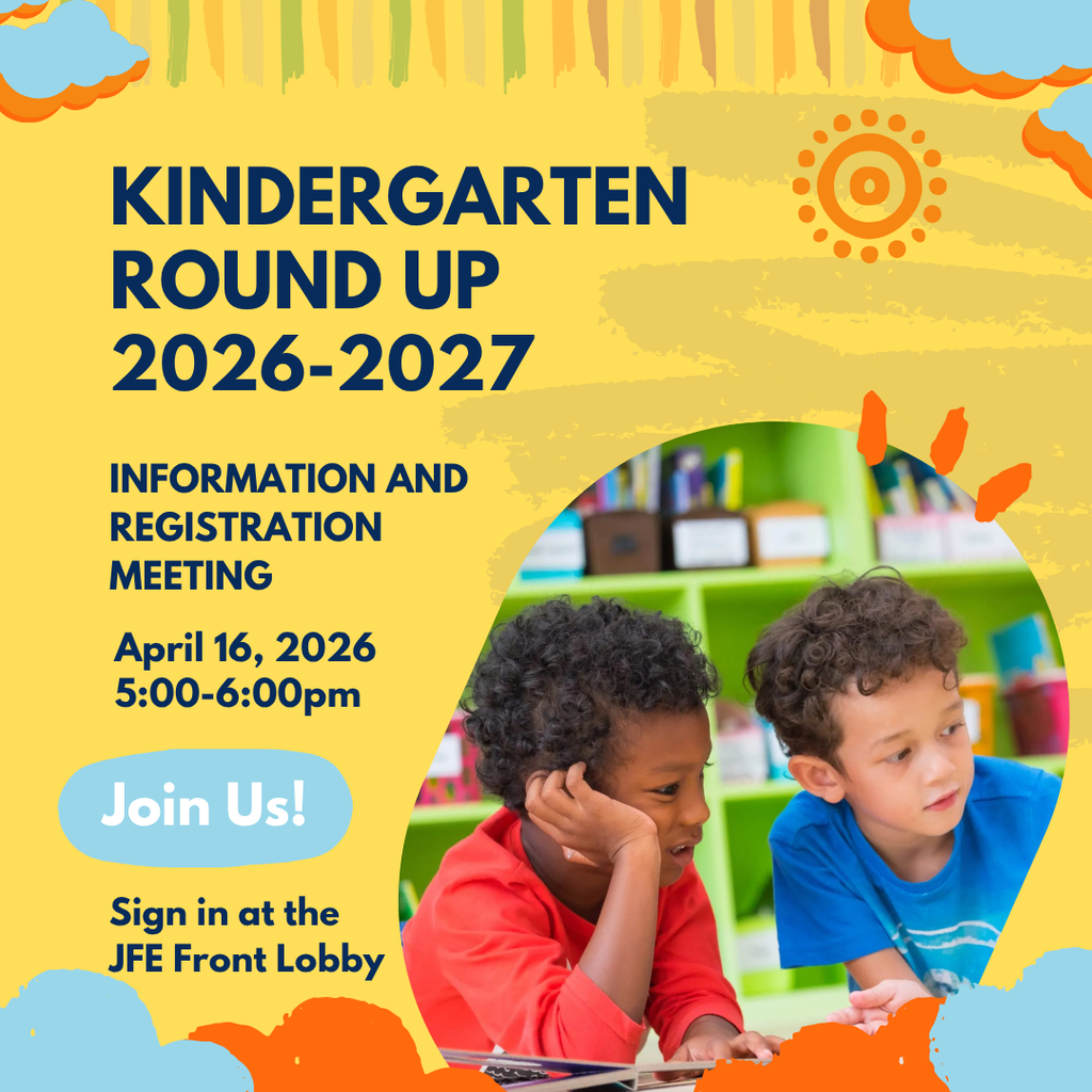 Kindergarten Round Up Flyer