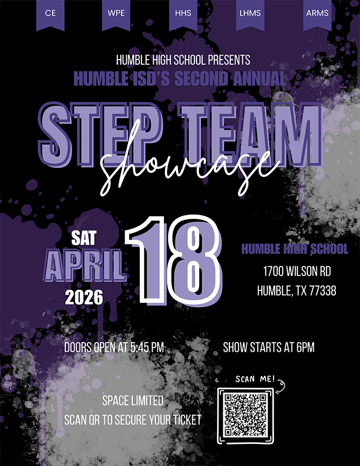 Step Team Showcase Flier 